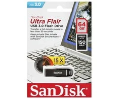 USB laikmena SanDisk Ultra Flair 64GB