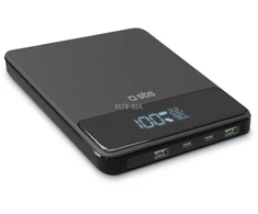 Powerbank SBS 20000mAh, 100W, LCD, plonas, juodas