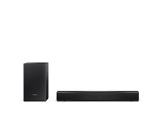 Sharp Compact 2.1 Soundbar with Wireless Subwoofer HT-SBW121 240 W Bluetooth Juodas Belaidė jungtis