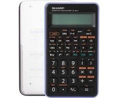 Mokyklinis skaičiuotuvas Sharp EL-501TVL violetinis