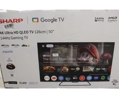 Sharp Smart TV 50HR7265E 50" 126 cm 4K UHD (2160p) Google TV PAŽEISTA PAKUOTĖ USED