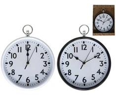 Sieninis laikrodis 31 cm, 2 rūšių, 32 x 6 x 25 cm, DECORLIFE