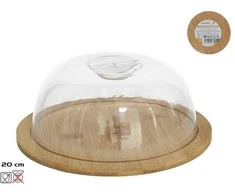 Sūrio indas su dangčiu 20 cm, 7,5 x 20 x 20 cm, KITCHEN&amp;GO