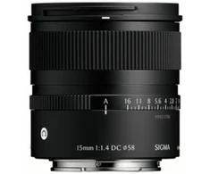 Objektyvas Sigma 15MM F1.4 DC CONTEMPORARY CANON RF