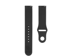 Araree Priedai do zegarków Siksniņa Connect 20mm Silicone Loop Watch Strap Juodas CONUNI2030B