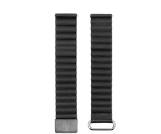 „Araree Siksniņa Connect“ 22 mm kortikalinės nugarėlės sagties magnetinio prisisiurbimo laikrodžio dirželiai (130 mm M/L) Juodas CONUNI22CBMB
