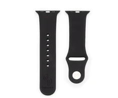 Araree Connect Silikona Cilpas Pulksteņa Josla 38/40/41mm (M/L 132mm) Melna