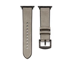 Araree išmaniojo laikrodžio priedai Siksniņa Connect Watch 38/40/41 mm silikoninis dirželis odinis laikrodžio dirželis (132 mm M/L) Sidabrinis (Modelis: CONAPP38SPLS)
