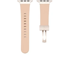 „Riduria Siksniņa Connect“ laikrodis, 38/40/41 mm, odinis laikrodžio dirželis su vienos kilpos sagtimi, rožinės spalvos, CONAPP38SlSR