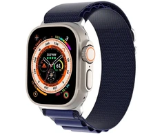 Dux Ducis Priedai do smartwatchy Dirželis Dux Ducis Apple Buckle Sport Band for Apple Watch 42/44/45/46/49MM Navy