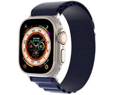 DUXDUCIS Priedai do smartwatchy Dirželis Dux Ducis Apple Buckle Sport Band for Apple Watch 42/44/45/46/49MM Navy