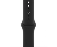 Just Must Siksniņa Universal Liquid silicone case for Apple watch band 42/44/45 Juodas 20000166680