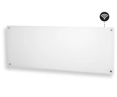 Šildytuvas Mill GL1300WIFI4 | Glass Smart WiFi | 1300 W | Tinka 15-19 m² patalpoms | IPX4 | Wifi+App valdymas | Baltas