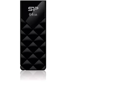 USB atmintinė – Silicon Power Ultima U03 64 GB juoda