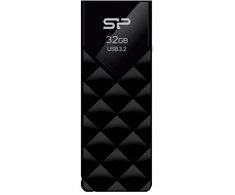 „Silicon Power“ atmintinė 32 GB Blaze B03 USB 3.2, juoda