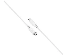 Silicon Power Silicio maitinimo kabelis USB-C – USB-C Boost Link 1m, baltas (LK15CC)