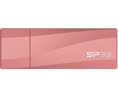 Kietasis diskas „Silicon Power“ atmintinė 64 GB Mobile C07, rožinė
