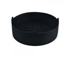 Silikoninis įdėklas, AirFryer Rosberg R51980RS, 18,8 x 5,5 cm, juodas