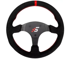 „Simagic P-330R“ vairo ratlankis, aptrauktas „Alcantara“, 330 mm