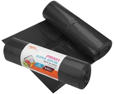 Simple Solution PRIMA LDPE šiukšlių maišai 240 l, 120 x 150 cm, 10 vnt., juodi, 33 x 7.5 x 9.5, 00762, Simple Soluti