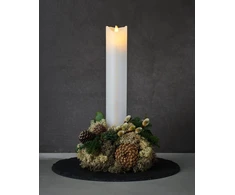 „Philips Sirius Home Sara“ kalėdinė dekoracija, Auksinė, Baltas, 1 lemputė(-s), LED, Baterija, AA, 290 mm