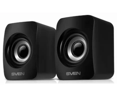 Kompiuterio kolonėlės Speakers SVEN 130, juodas (USB); SV-020224