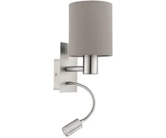 Sieninis šviestuvas EGLO PASTERI, 1 x E27, max 40 W + LED