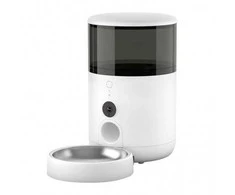 Išmanioji naminių gyvūnėlių šėrykla Petoneer NutriVue (su nerūdijančio plieno dubenėliu)