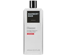 MARBERT MAN CLASSIC SPORT vyrų plaukų šampūnas ir kūno prausiklis, 400 ml