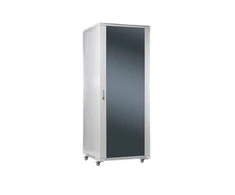 SOMI Networks 27U 19″ Freestanding Cabinet 27U-60/60NAC Gray Max Load 800kg; Removable and Lockable Side Panels; Glass Doors; Unass