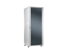 SOMI Networks 37U 19″ Freestanding Cabinet 37U-60/60NAC Gray Max Load 800kg; Removable and Lockable Side Panels; Glass Doors; Unass