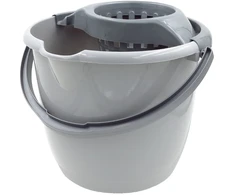 Lumarko Sauber apvalus kibiras 12 l su mygtuku ir metaline rankena