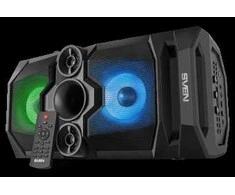 Garsiakalbis SVEN PS-655, juodas (50W, TWS, Bluetooth, FM, USB, Micro SD, LED-ekranas, RC, 2x4400mA*h); SV-020163
