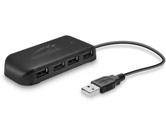 USB Šakotuvas - Speedlink Snappy Evo USB 2.0 7 Prievadų SL-140005-BK Šakotuvas – Juodas