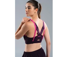 Sporta krūšturis NOX Pro Sievietēm Deep Violetinė (M) 8435778903383 (8435778903383)