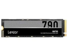 SSDLEXARNM790512GBM.2PCIe Gen4NVMeWrite speed 4400 MBytes/secRead speed 7200 MBytes/sec2.45mmTBW 500 TBMTBF 1500000 hoursLNM790X LNM790X512G-RNNNG ()
