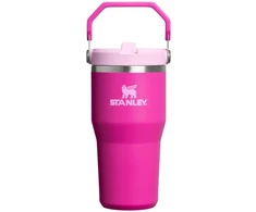 Stanley Termospuodelis su šiaudeliu „The IceFlow Flip Straw 2.0 Tumbler 0.59L“ violetinis