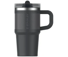 Stanley Termospuodelis su šiaudeliu The Quencher ProTour Flip Straw Tumbler 0.59L juodas