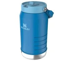 Stanley Termoso buteliukas su šiaudeliu The IceFlow Flip Straw 2.0 Jug 1.90L mėlynas