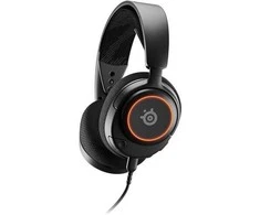 Ausinės žaidimams su mikrofonu SteelSeries Arctis Nova 3 Over-Ear, Juodos spalvos