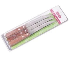 Kamille Rinkinys noży 6 vnt. su drewnianymi rączkami grill