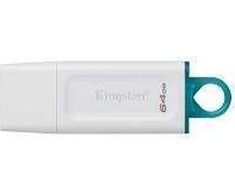 Kingston DataTraveler Exodia 64GB USB 3.2 Baltas KC-U2G64-5R (0740617314342)