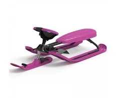 Rogutės Stiga SNOWRACER® Curve Gray Rožinė