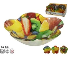 Stiklinis dubuo, 3 dizainai, 3 x 11,5 x 11,5 cm, KITCHEN&amp;GO