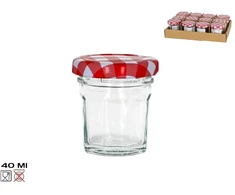 Lumarko Słoik stiklinis 40 ml 5x5x5.5 cm KITCHEN&amp;GO