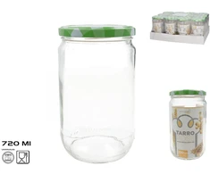 Stiklinis indas 720 ml, 8,5x8,5x15 cm, KITCHEN&amp;GO