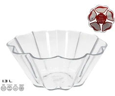 Stiklinė kepimo forma 21,5x21,5x8,5 cm 1,3 l, MARINEX. Pagaminta Brazilijoje