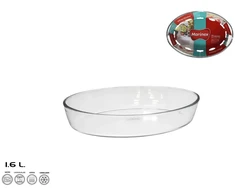 Marinex Stikla orkaitėje kepimo indas 26x18x6 cm 1 6 l MARINEX