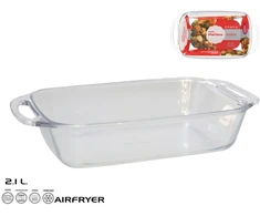 Stiklinė kepimo forma 32,5x17,5x7 cm 2,1 l, MARINEX