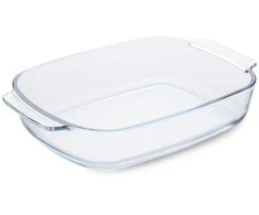Guardini Glass baking dish rectangular Borosilicate Glass 34x22,5x6cm / 2,7L